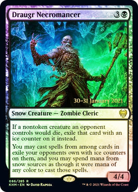 Draugr Necromancer  [Kaldheim Prerelease Promos] | PLUS EV GAMES 