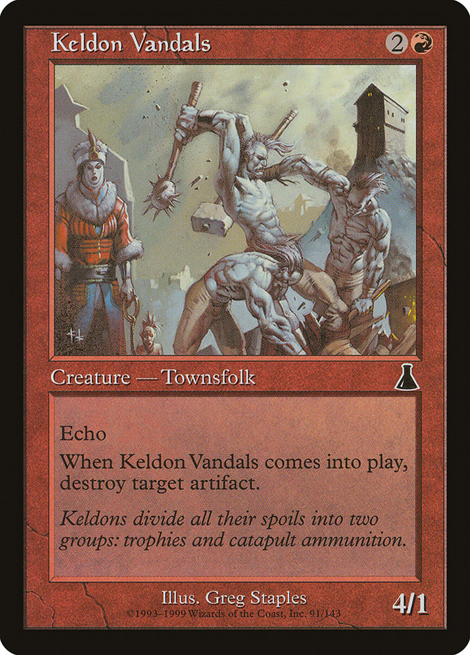 Keldon Vandals [Urza's Destiny] | PLUS EV GAMES 