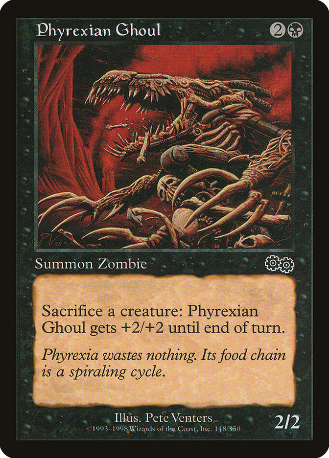 Phyrexian Ghoul [Urza's Saga] | PLUS EV GAMES 