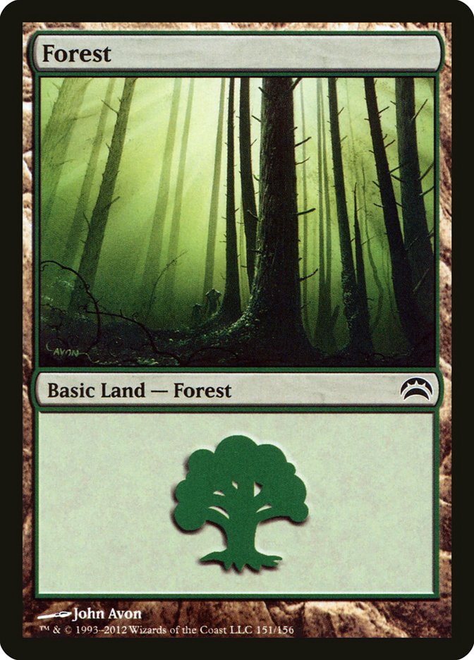 Forest (151) [Planechase 2012] | PLUS EV GAMES 