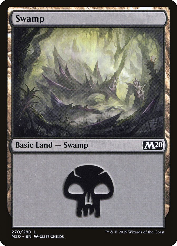 Swamp (270) [Core Set 2020] | PLUS EV GAMES 