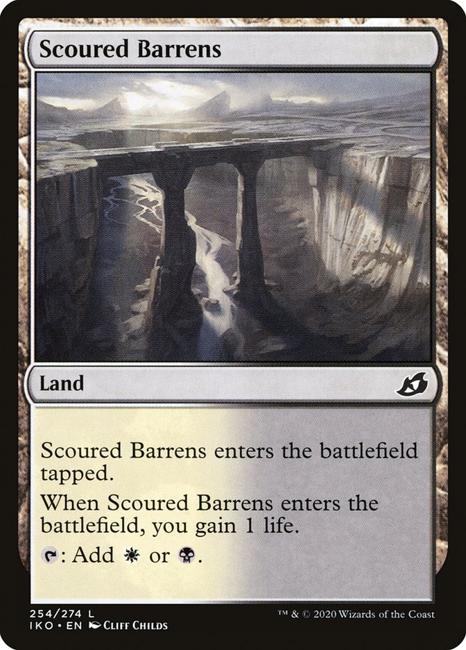 Scoured Barrens [Ikoria: Lair of Behemoths] | PLUS EV GAMES 