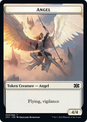 Saproling // Angel Double-sided Token [Double Masters 2022 Tokens] | PLUS EV GAMES 