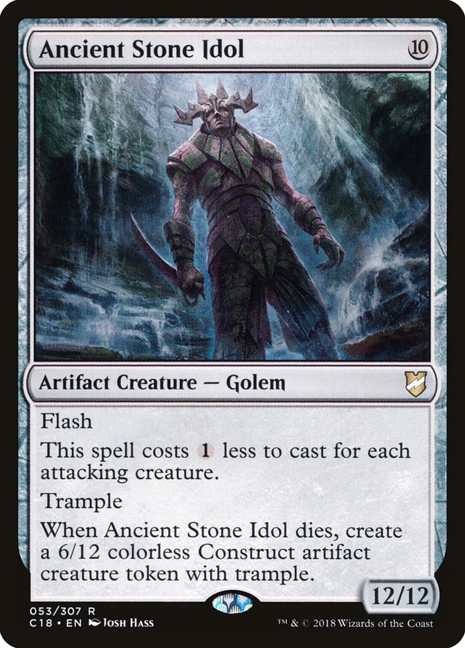 Ancient Stone Idol [Commander 2018] | PLUS EV GAMES 