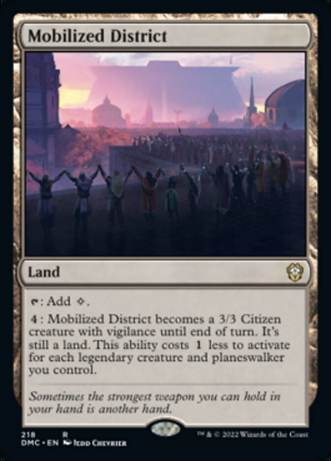 Mobilized District [Dominaria United Commander] | PLUS EV GAMES 