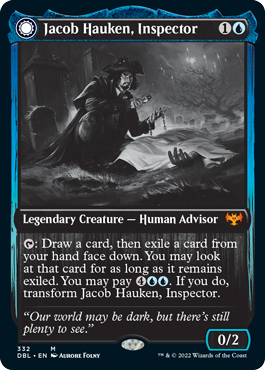 Jacob Hauken, Inspector // Hauken's Insight [Innistrad: Double Feature] | PLUS EV GAMES 