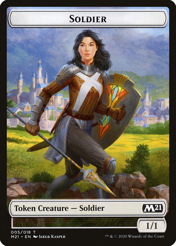 Soldier [Core Set 2021 Tokens] | PLUS EV GAMES 