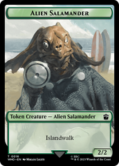 Alien Salamander // Alien Insect Double-Sided Token [Doctor Who Tokens] | PLUS EV GAMES 