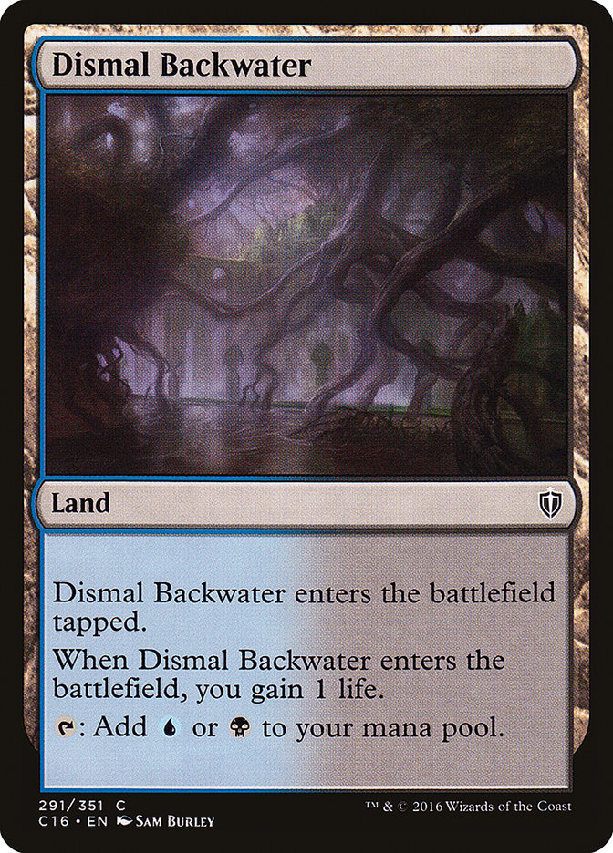 Dismal Backwater [Commander 2016] | PLUS EV GAMES 