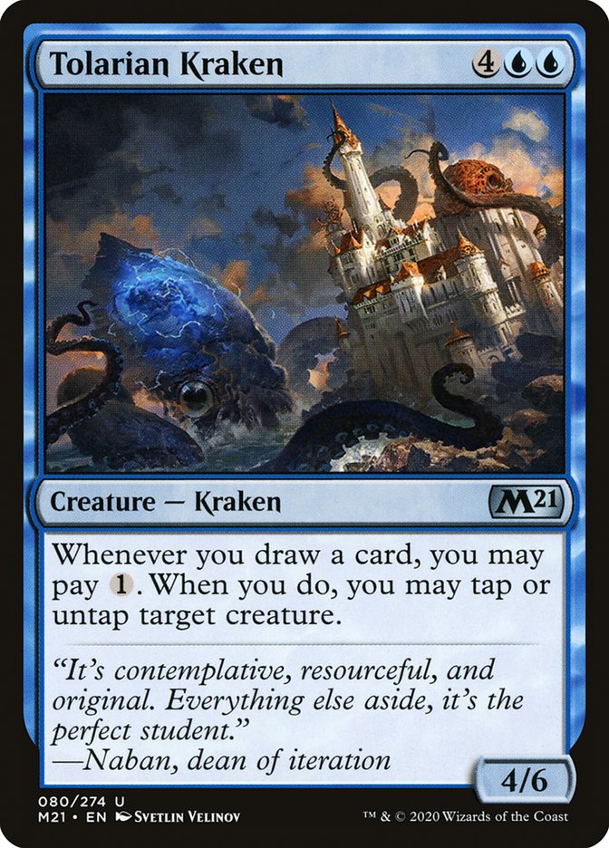 Tolarian Kraken [Core Set 2021] | PLUS EV GAMES 