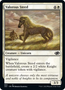 Valorous Steed [Jumpstart 2022] | PLUS EV GAMES 