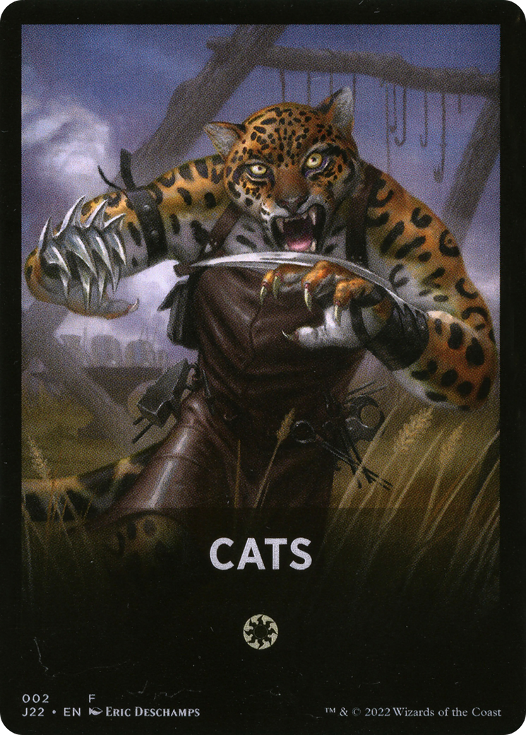 Cats Theme Card [Jumpstart 2022 Front Cards] | PLUS EV GAMES 