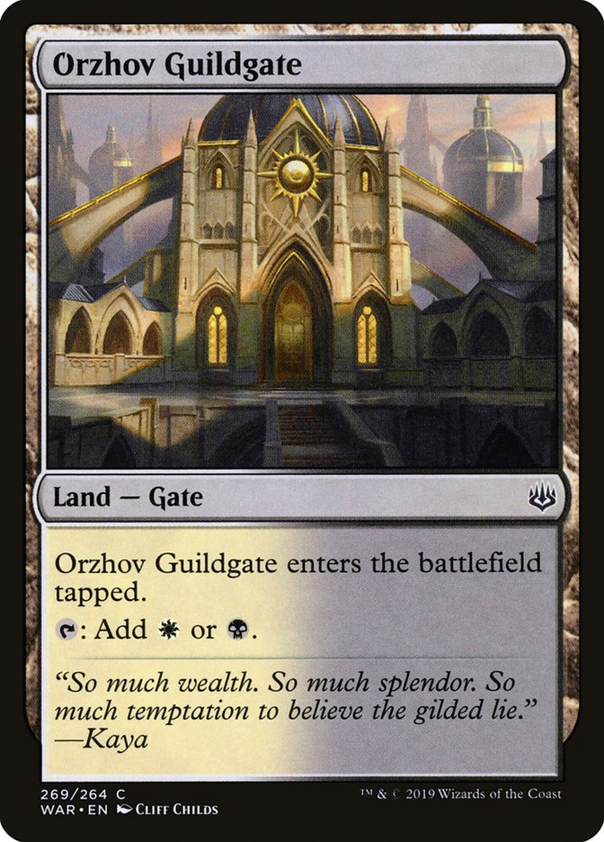 Orzhov Guildgate [War of the Spark] | PLUS EV GAMES 