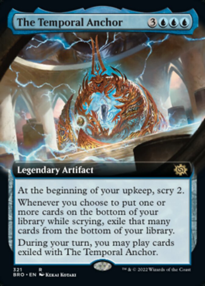 The Temporal Anchor (Extended Art) [The Brothers' War] | PLUS EV GAMES 