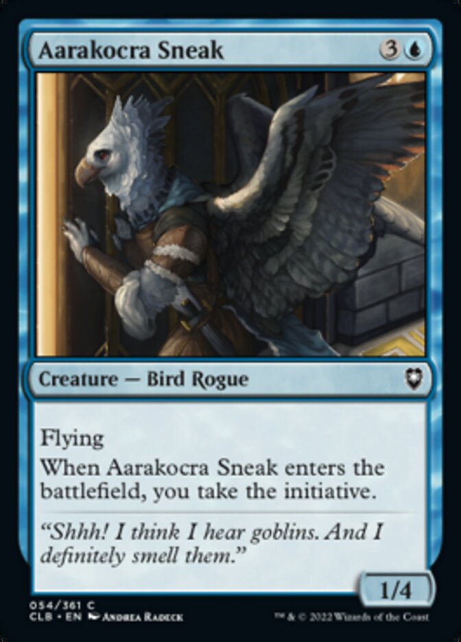 Aarakocra Sneak [Commander Legends: Battle for Baldur's Gate] | PLUS EV GAMES 