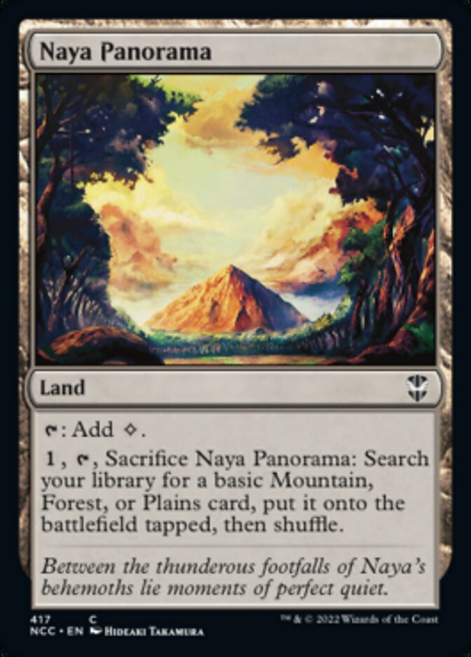 Naya Panorama [Streets of New Capenna Commander] | PLUS EV GAMES 