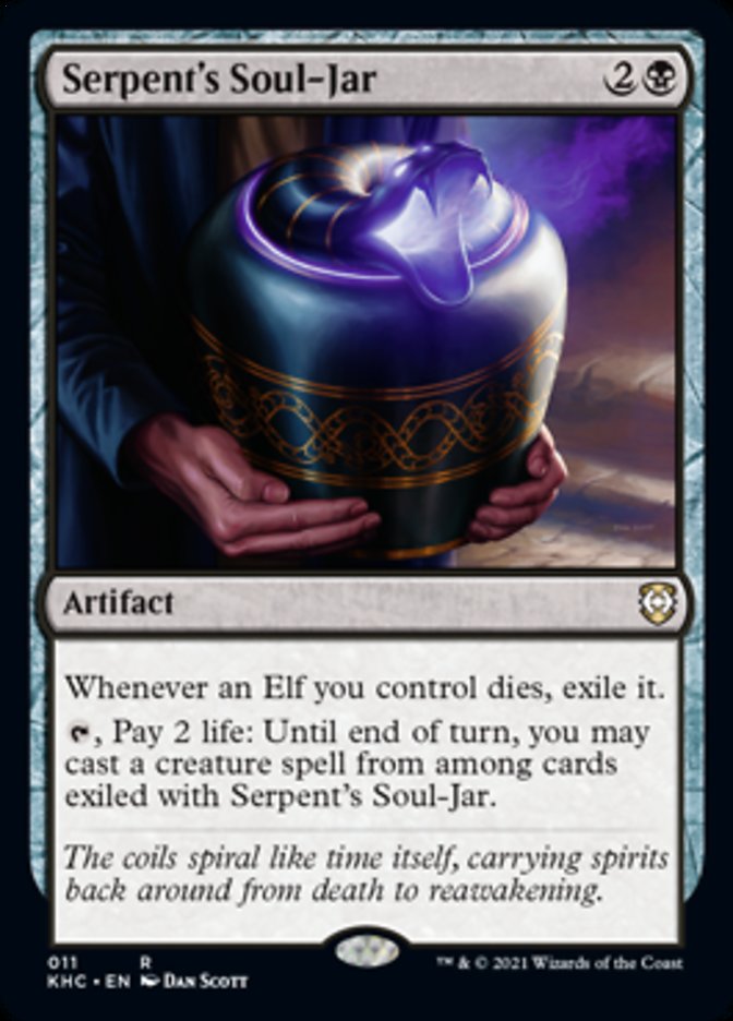 Serpent's Soul-Jar [Kaldheim Commander] | PLUS EV GAMES 