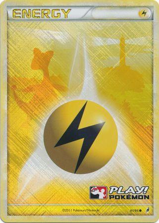 Lightning Energy (91/95) (Play Pokemon Promo) [HeartGold & SoulSilver: Call of Legends] | PLUS EV GAMES 