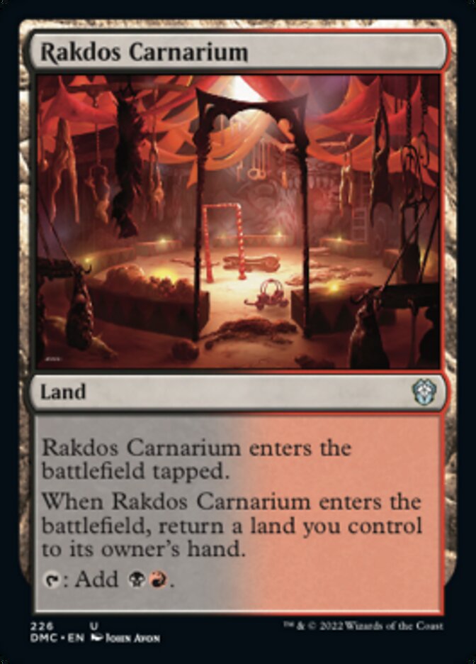 Rakdos Carnarium [Dominaria United Commander] | PLUS EV GAMES 