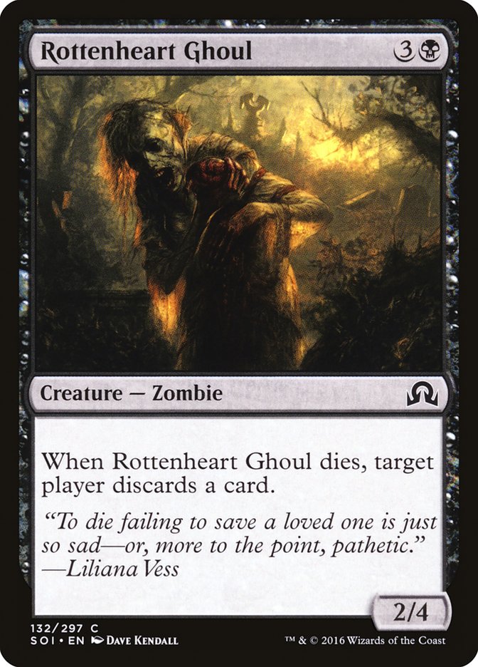 Rottenheart Ghoul [Shadows over Innistrad] | PLUS EV GAMES 