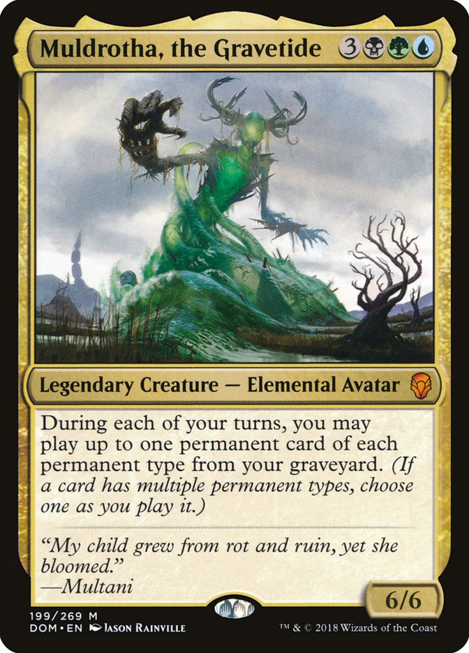 Muldrotha, the Gravetide [Dominaria] | PLUS EV GAMES 