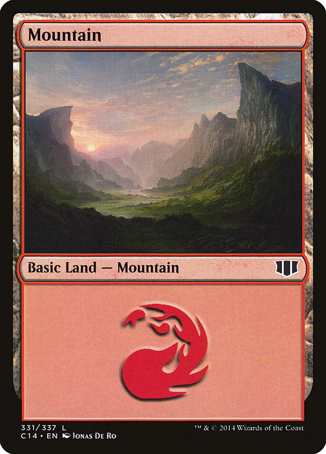 Mountain (331) [Commander 2014] | PLUS EV GAMES 