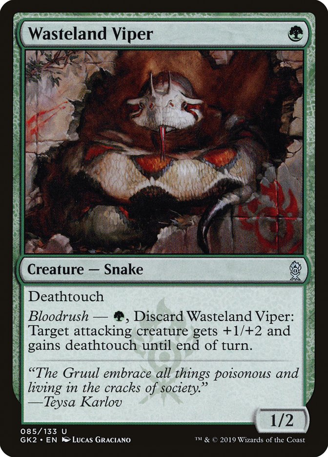 Wasteland Viper [Ravnica Allegiance Guild Kit] | PLUS EV GAMES 