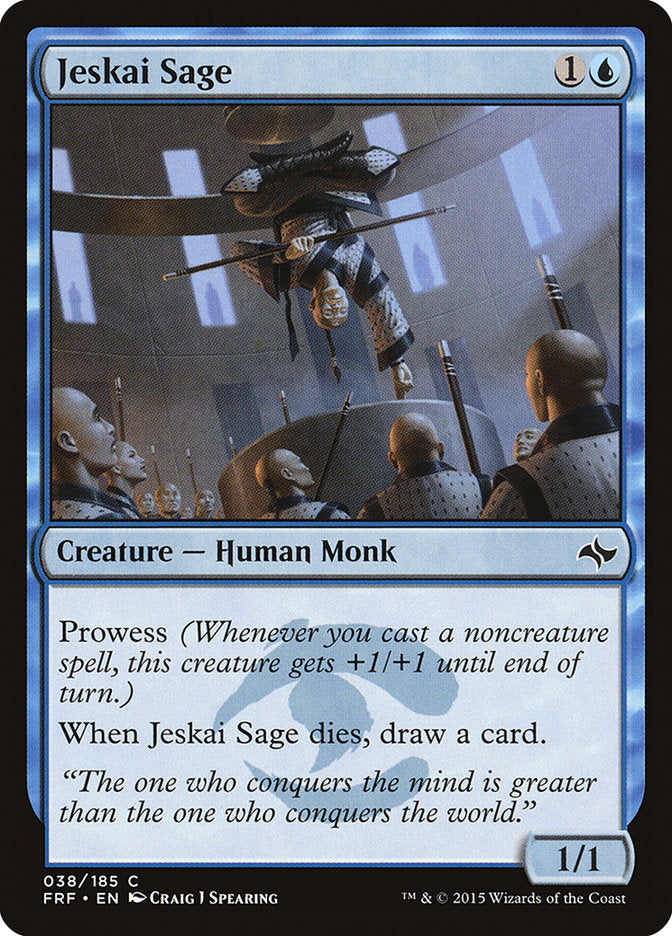 Jeskai Sage [Fate Reforged] | PLUS EV GAMES 