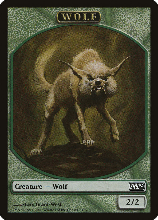 Wolf [Magic 2010 Tokens] | PLUS EV GAMES 