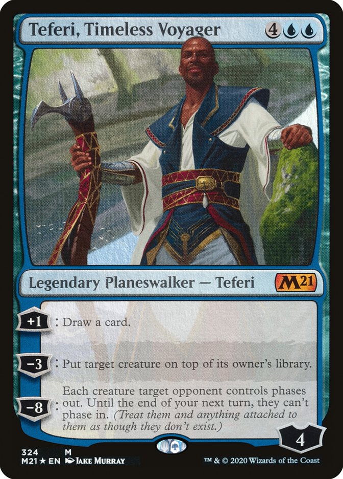 Teferi, Timeless Voyager [Core Set 2021] | PLUS EV GAMES 