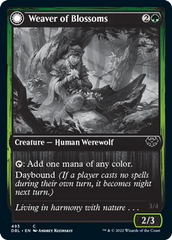 Weaver of Blossoms // Blossom-Clad Werewolf [Innistrad: Double Feature] | PLUS EV GAMES 