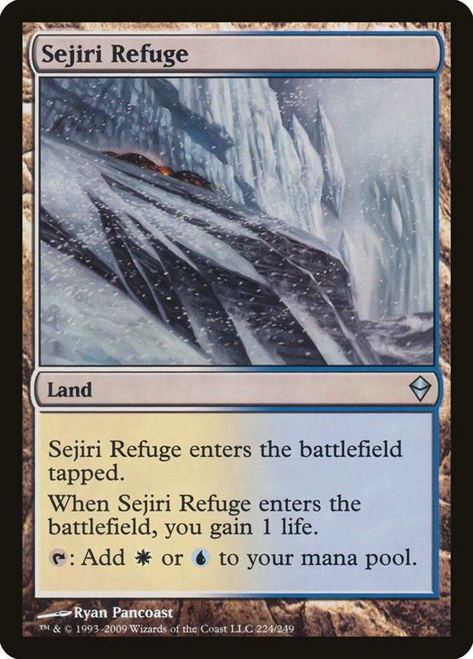 Sejiri Refuge [Zendikar] | PLUS EV GAMES 