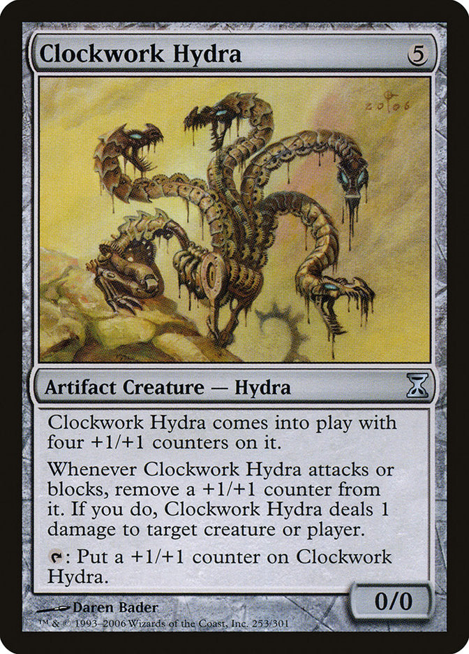 Clockwork Hydra [Time Spiral] | PLUS EV GAMES 
