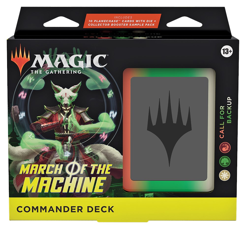 March of the Machine - Commander Deck (Call For Backup) | PLUS EV GAMES 