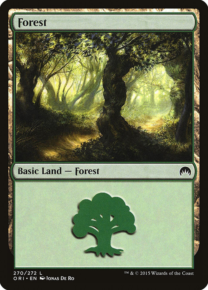 Forest (270) [Magic Origins] | PLUS EV GAMES 