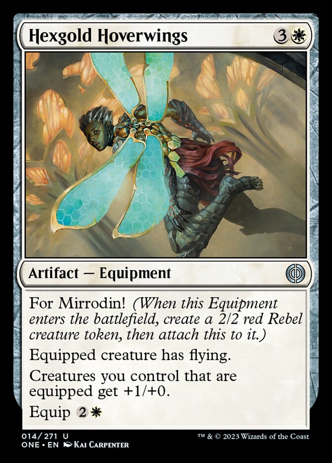 Hexgold Hoverwings [Phyrexia: All Will Be One] | PLUS EV GAMES 
