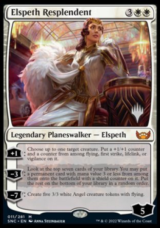 Elspeth Resplendent (Promo Pack) [Streets of New Capenna Promos] | PLUS EV GAMES 