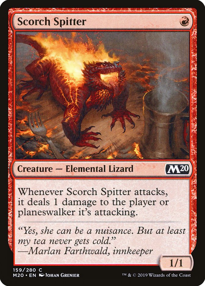 Scorch Spitter [Core Set 2020] | PLUS EV GAMES 