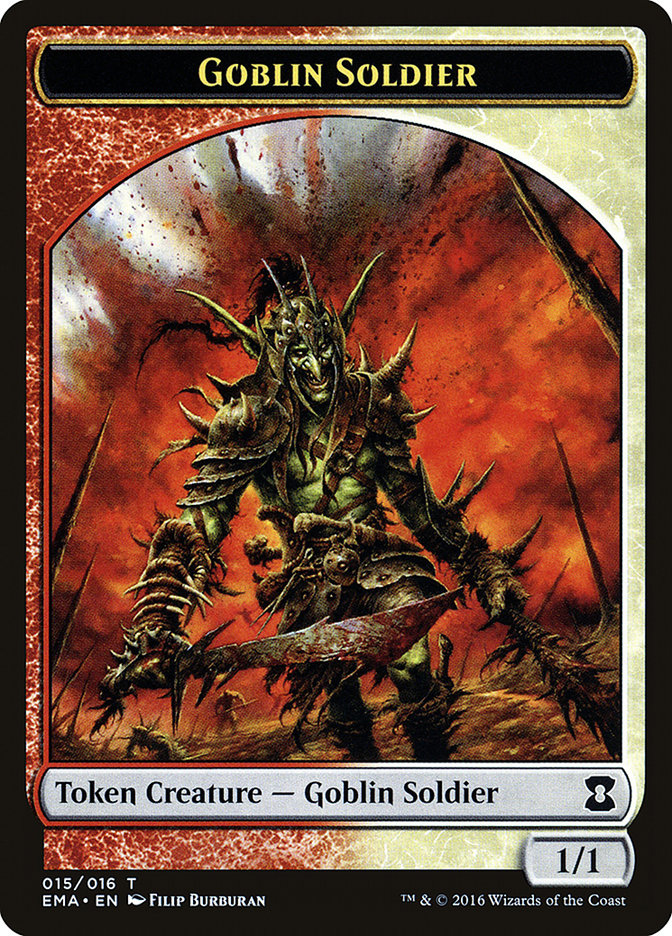 Goblin Soldier [Eternal Masters Tokens] | PLUS EV GAMES 