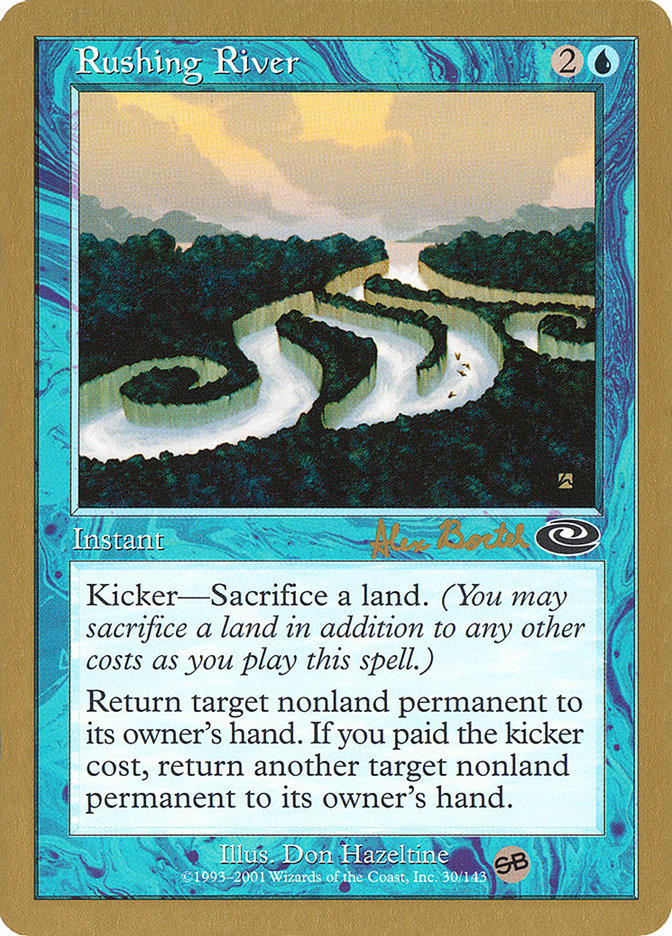 Rushing River (Alex Borteh) (SB) [World Championship Decks 2001] | PLUS EV GAMES 