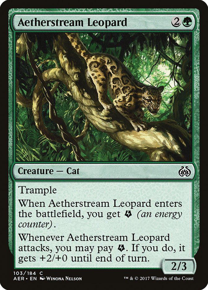 Aetherstream Leopard [Aether Revolt] | PLUS EV GAMES 