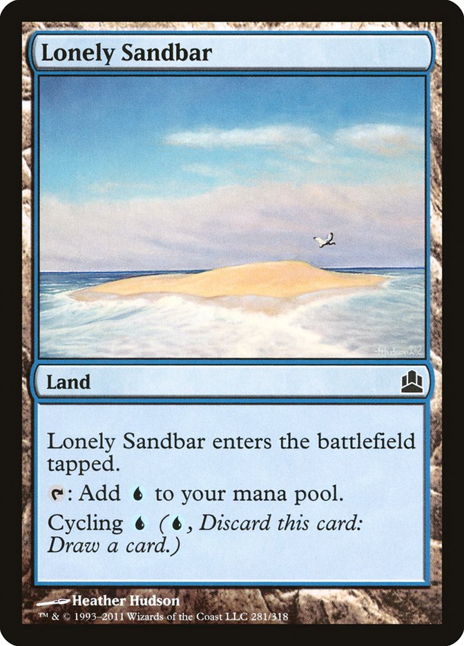 Lonely Sandbar [Commander 2011] | PLUS EV GAMES 