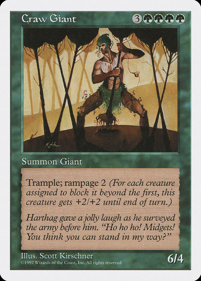 Craw Giant [Fifth Edition] | PLUS EV GAMES 