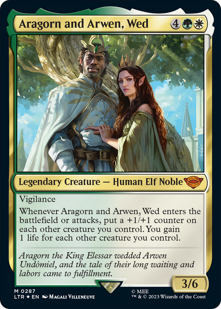 Aragorn and Arwen, Wed [The Lord of the Rings: Tales of Middle-Earth] | PLUS EV GAMES 