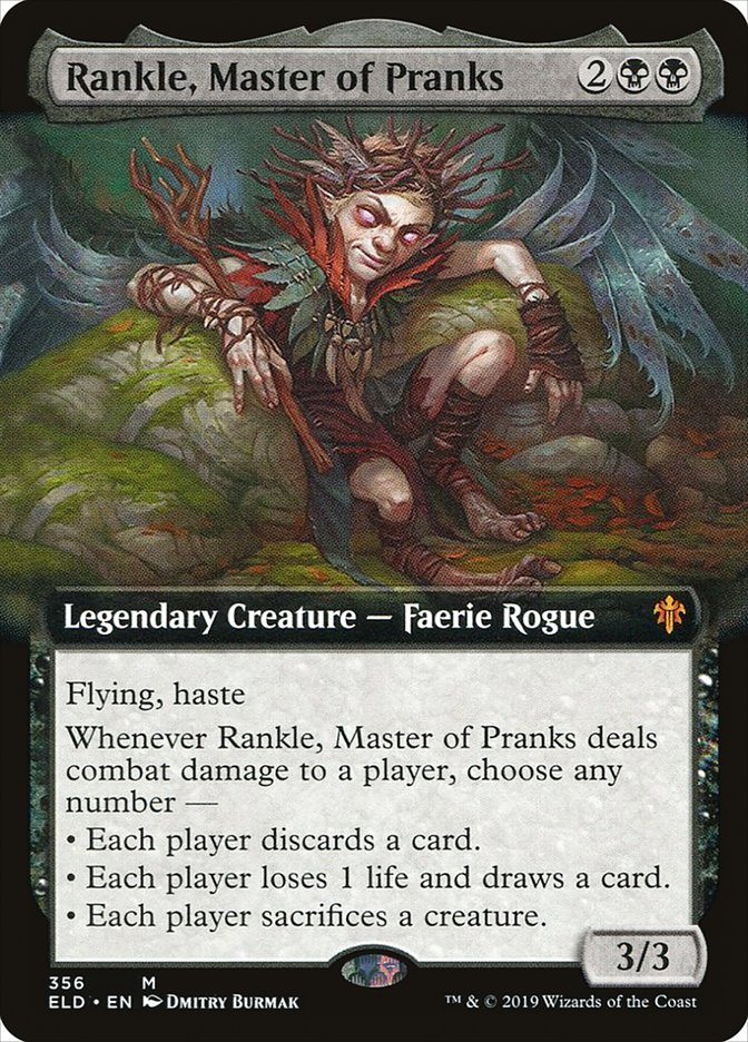 Rankle, Master of Pranks (Extended) [Throne of Eldraine] | PLUS EV GAMES 