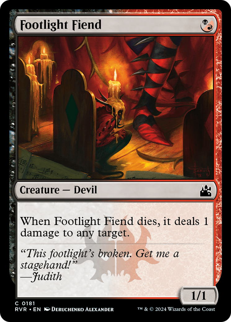 Footlight Fiend [Ravnica Remastered] | PLUS EV GAMES 