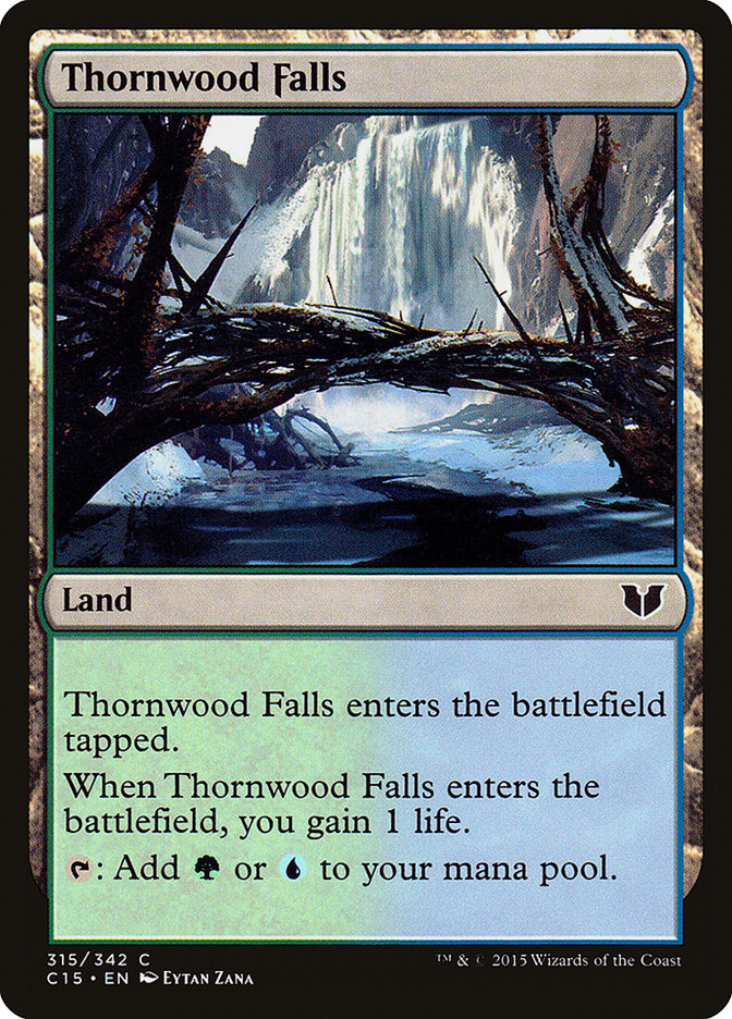 Thornwood Falls [Commander 2015] | PLUS EV GAMES 