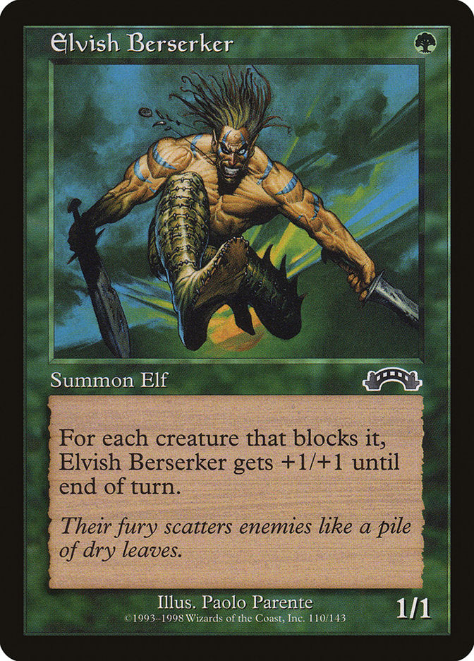 Elvish Berserker [Exodus] | PLUS EV GAMES 