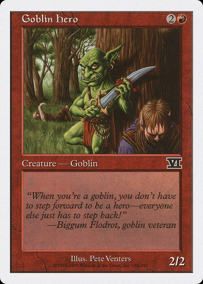 Goblin Hero [Classic Sixth Edition] | PLUS EV GAMES 