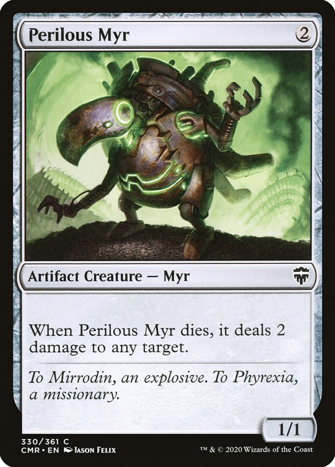 Perilous Myr [Commander Legends] | PLUS EV GAMES 